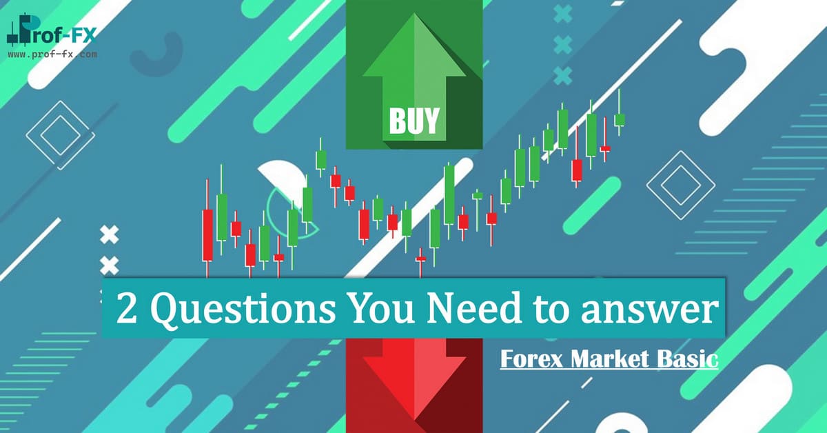 2 Questions You Need to answer 2 Questions You Need to answer in Forex