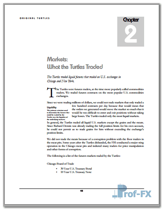 Original Turtle Rules forex ebook pdf
